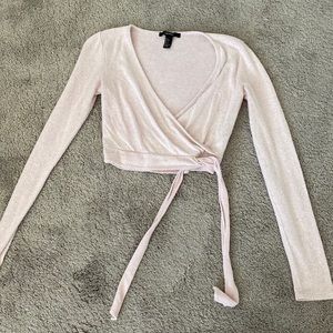 Forever 21 woman’s small pink long sleeved top
